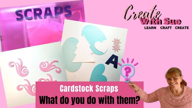 Main picture for the tutorial on What to do with Cardstock Scraps